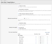 Auto Close + Thread Notice - Xenforo 2